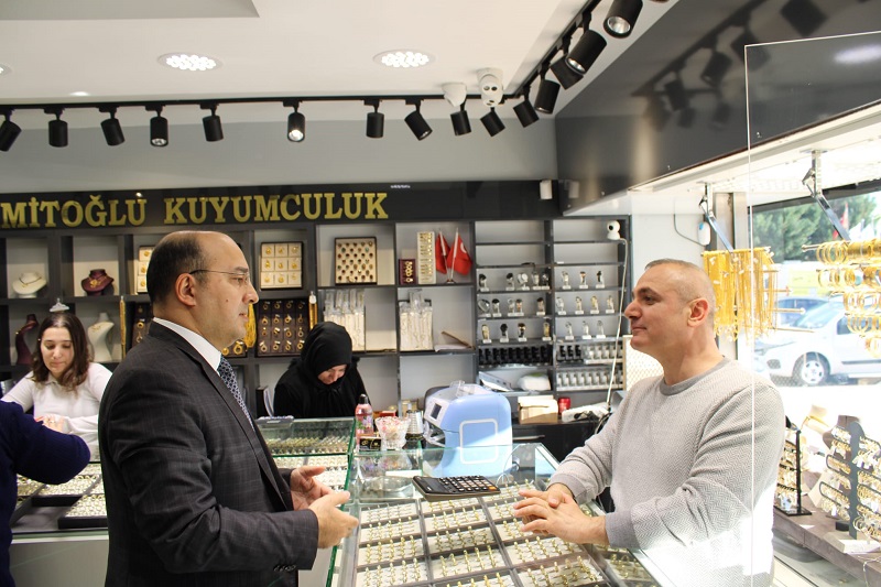 Kaymakamımız Kadir Duman Yeşiltepe Mahallemizde Esnafları Ziyaret Etti