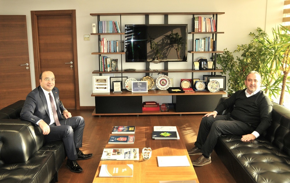 Kaymakamımız Kadir Duman Trakya Kalkınma Ajansı Genel Sekreterini Ziyaret Etti